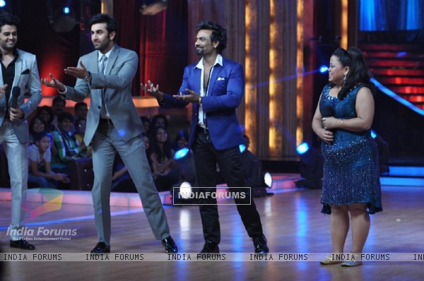 Film Promotion Barfi on Set Jhalak Dikhhla Jaa