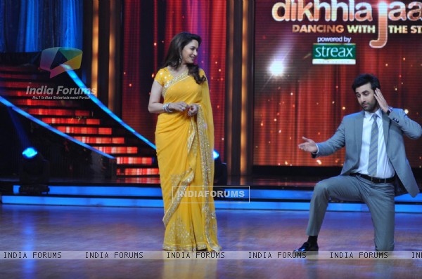 Film Promotion Barfi on Set Jhalak Dikhhla Jaa