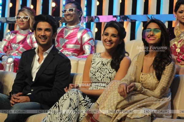 Shuddh Desi Romance promotions on DID Supermoms