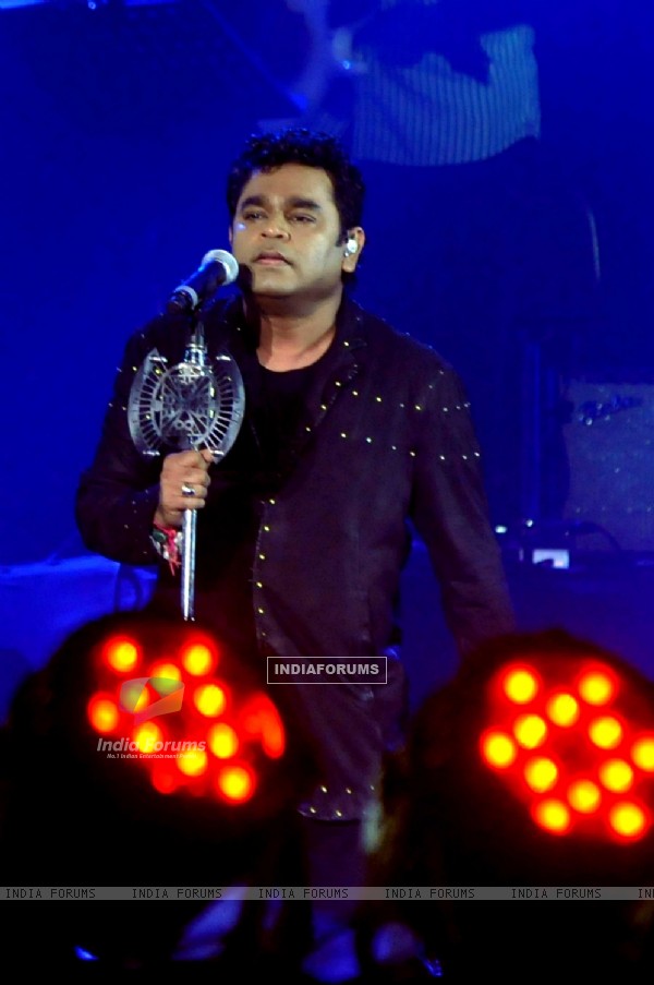 A R Rahman performs during the Concert - 'Rahman Ishq'