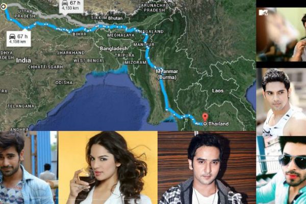 Telly celebs share their views on a road trip from India