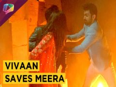 Vivaan Saves Meera From The Fire | Kaleerein | Zee tv