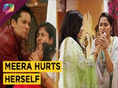 Meera Hurts Herself Because Of Her Lost Vision | Kaleerein | Zee tv