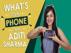 What's On My Phone With Aditi Sharma | Exclusive | Phone Secrets Revealed