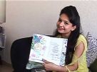 Exclusive - Giaa Manek Receive Gifts from her Fans Video