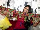 Mrunal Thakur Receive Gifts From Her Fans Video