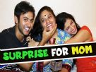 Mihika Varma and Mishkat Varma surprises their Mom on Mother's Day Video