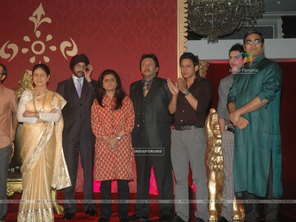 Cast and Crew at launch of new show on Sony 'Dekha Ek Khwaab' at Taj