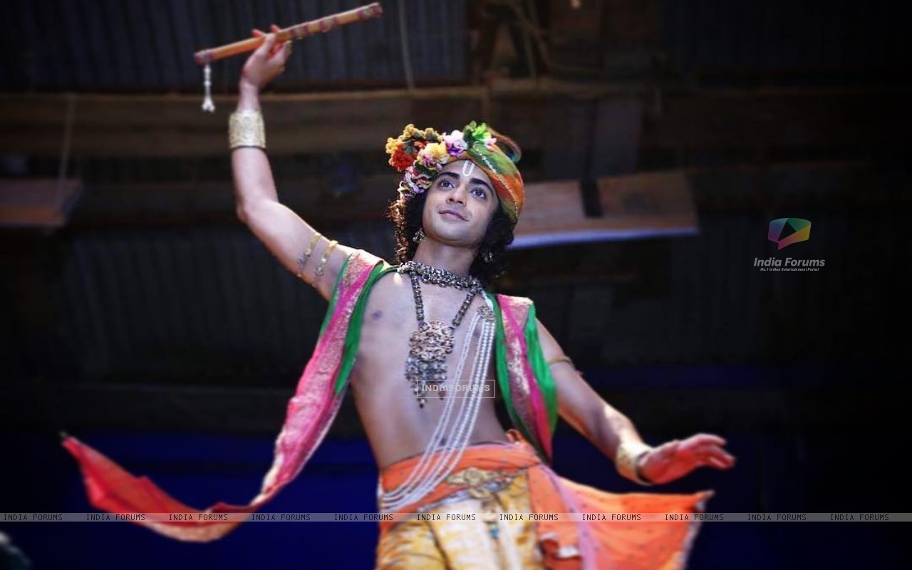 Sumedh Mudgalkar Krishna In A Dancing Pose From Radhakrishn 443112