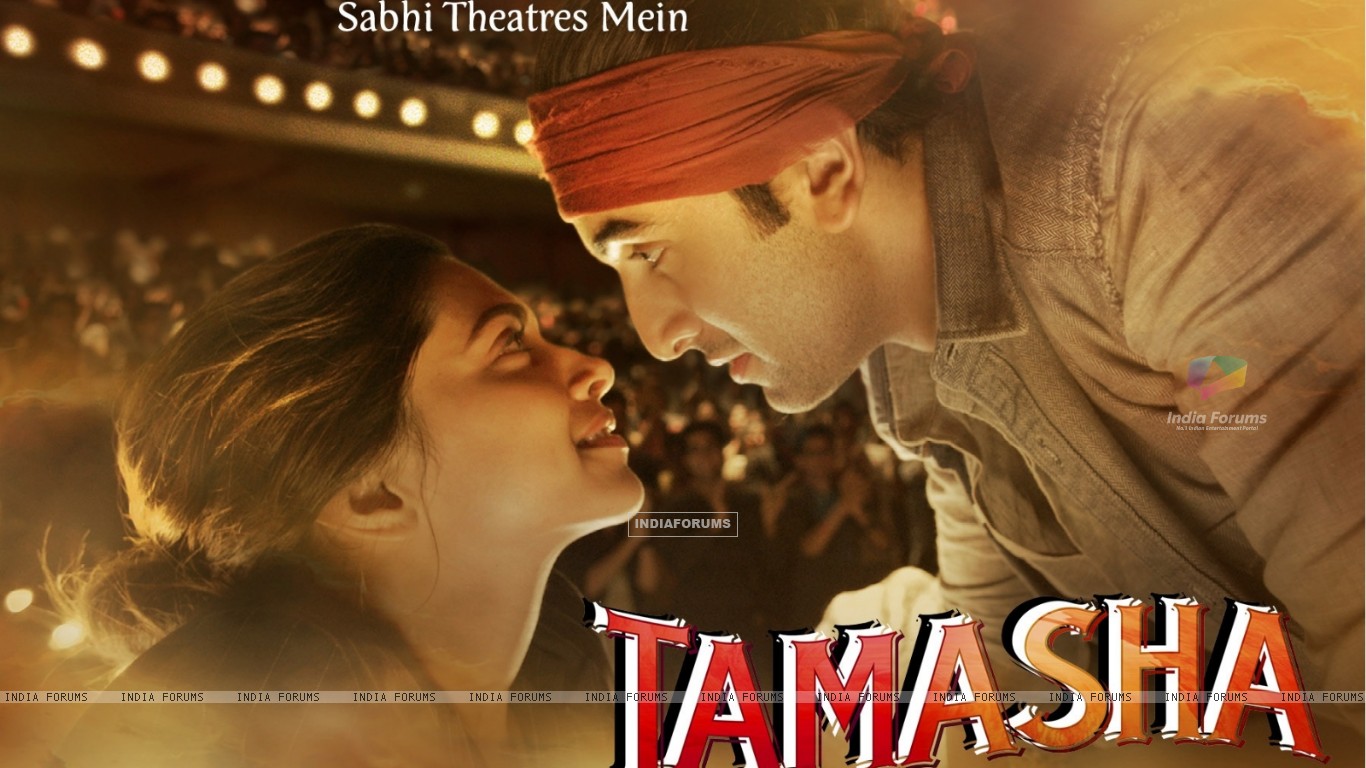 My mother goes to the theater. Tamasha TV.